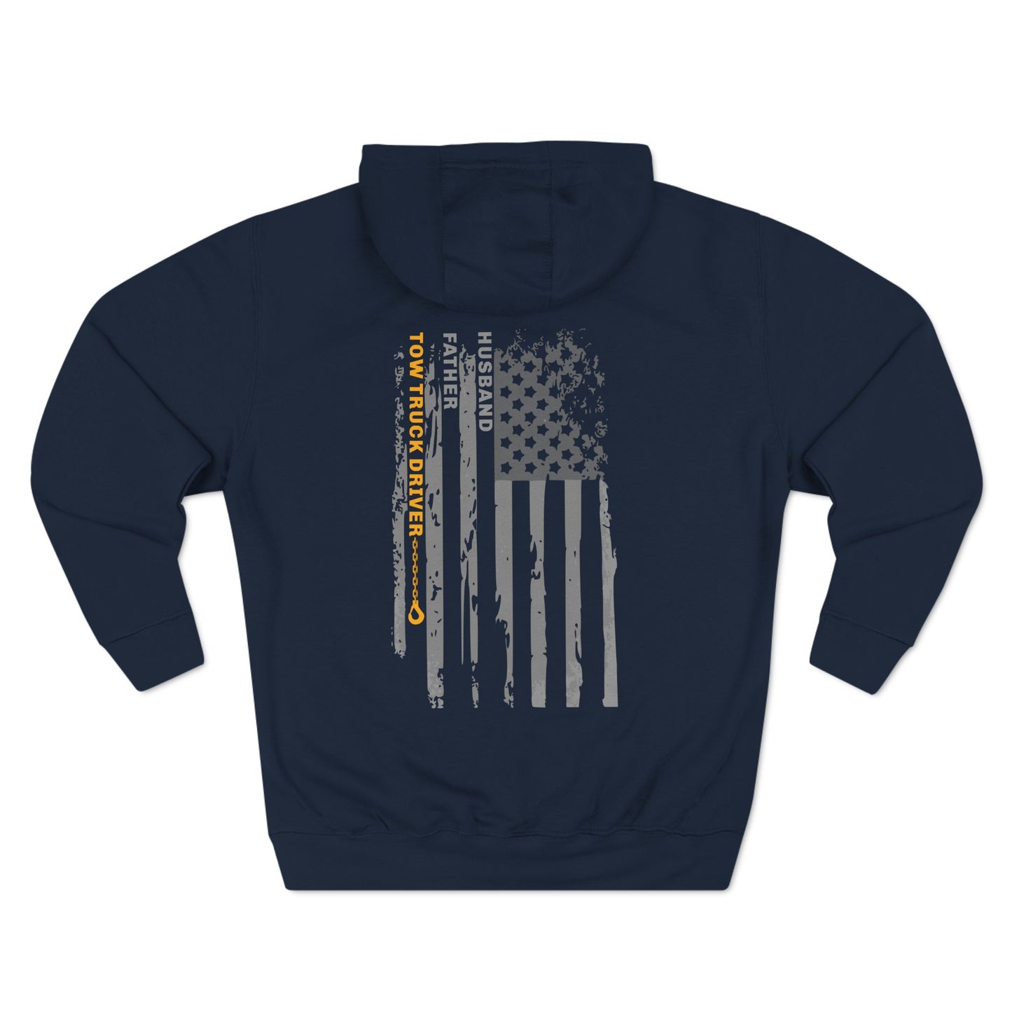Father Husband Tow Truck Driver Hoodie
