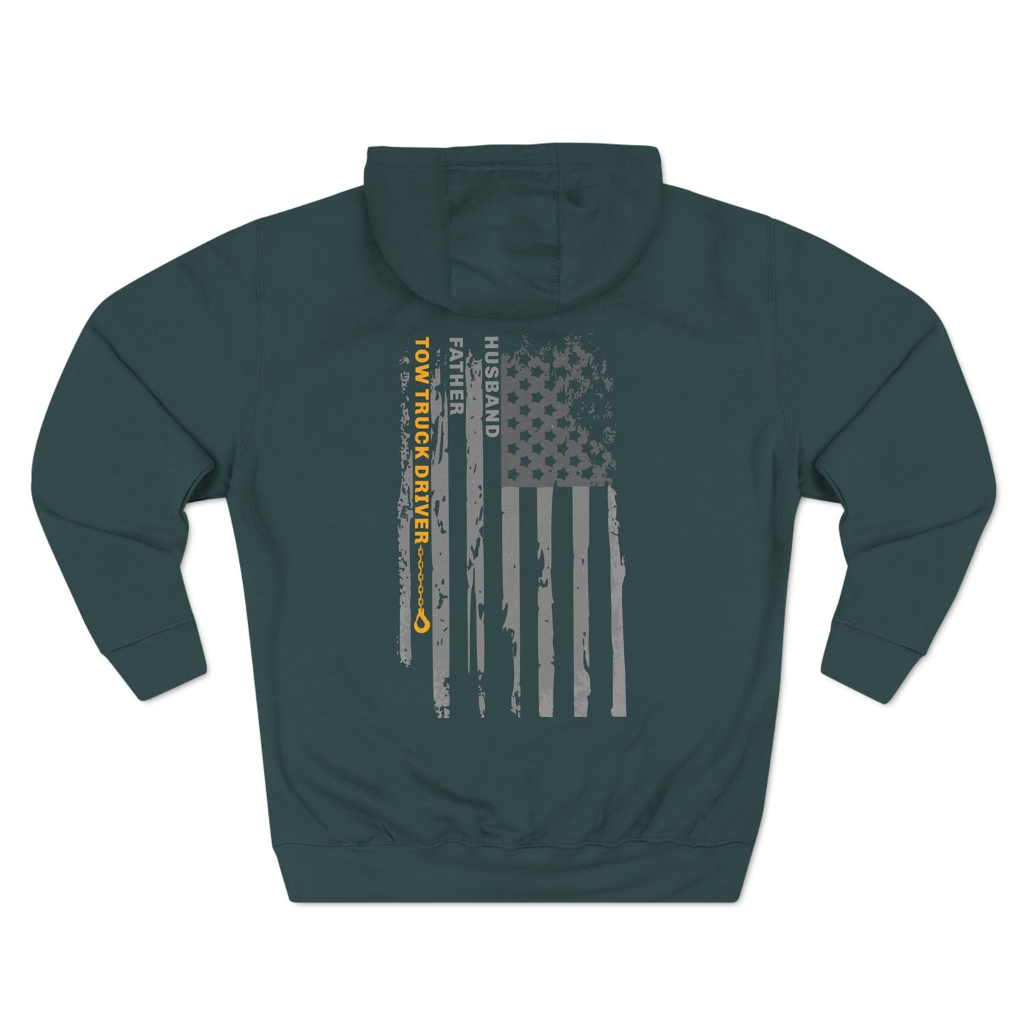 Father Husband Tow Truck Driver Hoodie